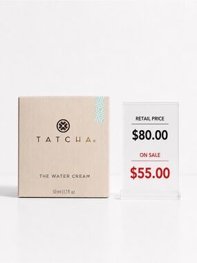 Tatcha water cream NWT retail $80